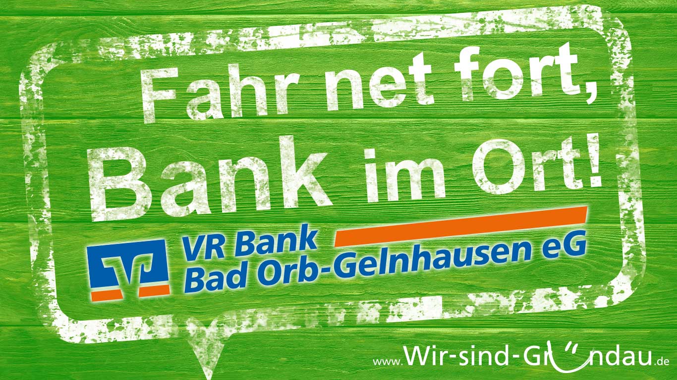 support your local VR Bank