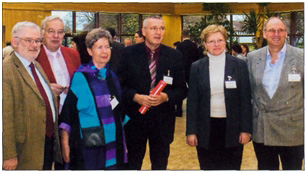 v. l. Norbert Breunig, Michael Schell, Cornelia Schell-Häbich, Heiko Merz, Birgit Arndt, Gerhard Arndt